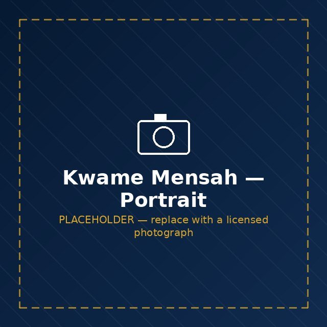 Portrait of Kwame Mensah, Employer Partnerships Lead